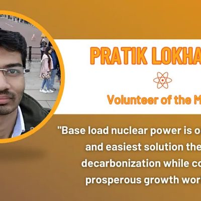 Julys Volunteer Of the month, pratik lokhande