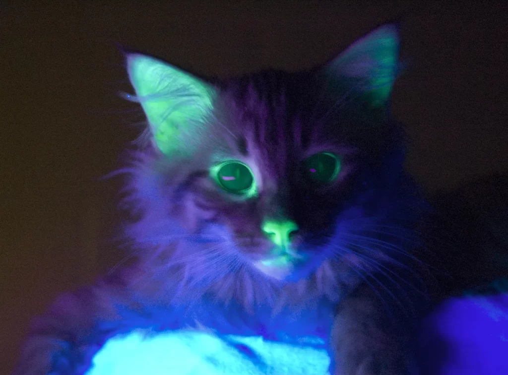 Most cats don’t currently glow