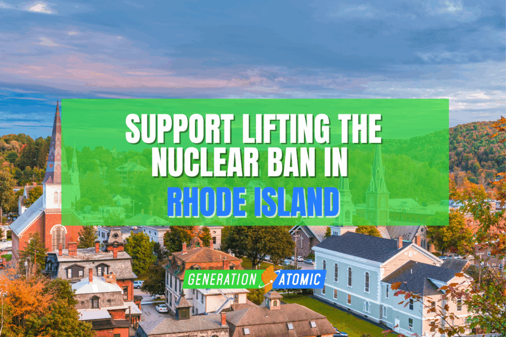 Lift the Nuclear Moratorium in Rhode Island