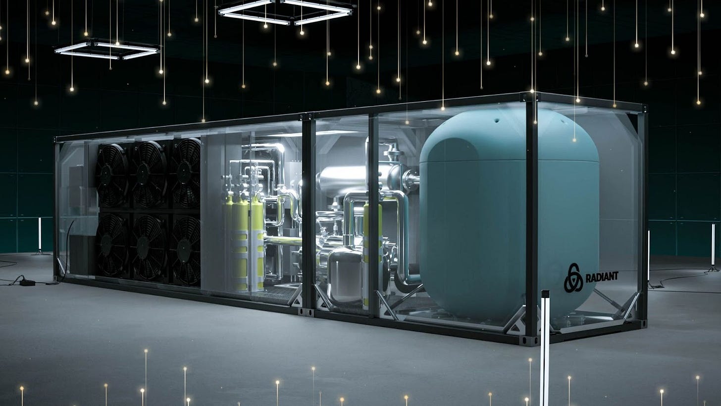 Radiant Nuclear The Advanced Reactor Race Goes Tiny & Truckable